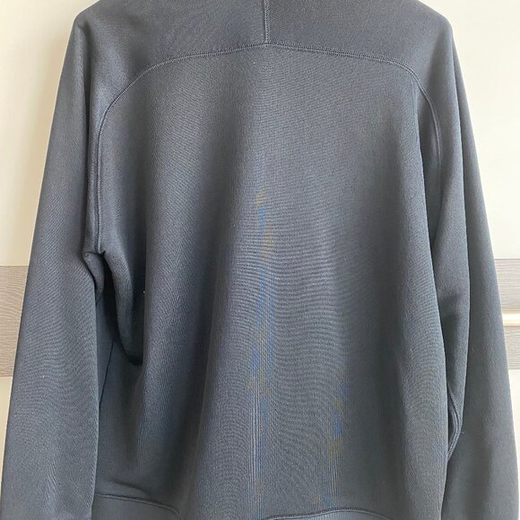 VINCE MENS TRACK JACKET DARK NAVY AND WHITE LARGE - Picture 4 of 4